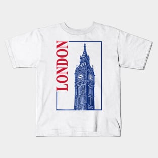 London-Big Ben Kids T-Shirt